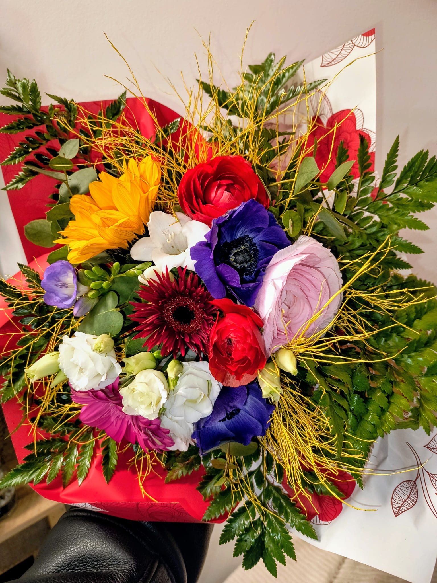 Dettaglio di fiori freschi